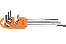 Imbuszkulcs készlet Neo 09-525 1.5-10 mm, 9 részes