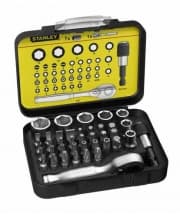 Stanley 1/4" behajtófej készlet 40 részes 1-13-906