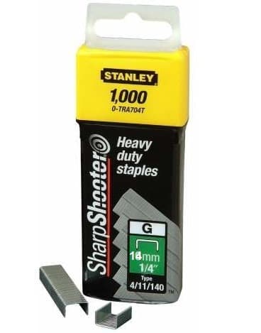 STANLEY 1-TRA709T 14mm-es "G" kapocs G4/11/140 1000db