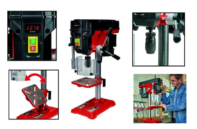 Einhell TE-BD 550 E állványos fúrógép (4250690)