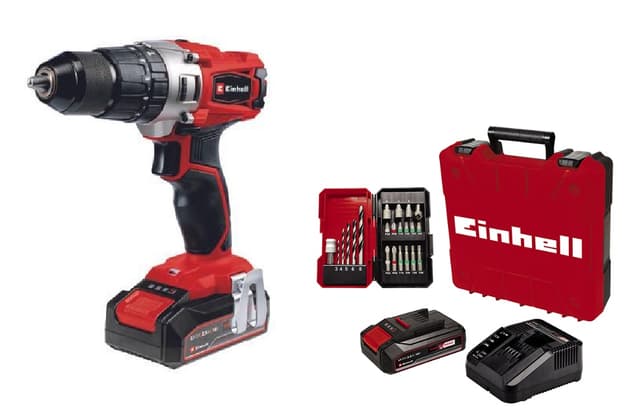 Einhell TE-CD 18/2 Li-i +22 (1x2,5 Ah)  akkus ütvefúró-csavarozó szett (4514220)
