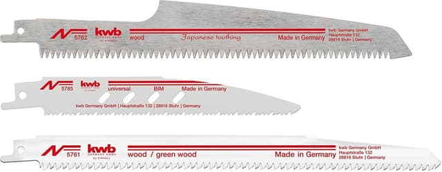 Einhell Fűrészlap orrfűrészhez 3 db  KWB by Einhell tartozék (49576105)