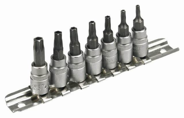 TORX BIT KLT TOPEX 39D378 7 R T10-40