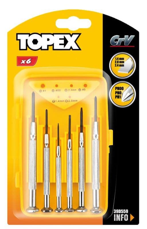 ÓRÁSCSAVARHÚZÓ KLT TOPEX 39D559 CRV