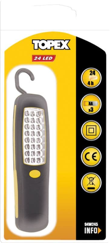 STEKLÁMPA TOPEX 94W245 24 LED 3 x AA