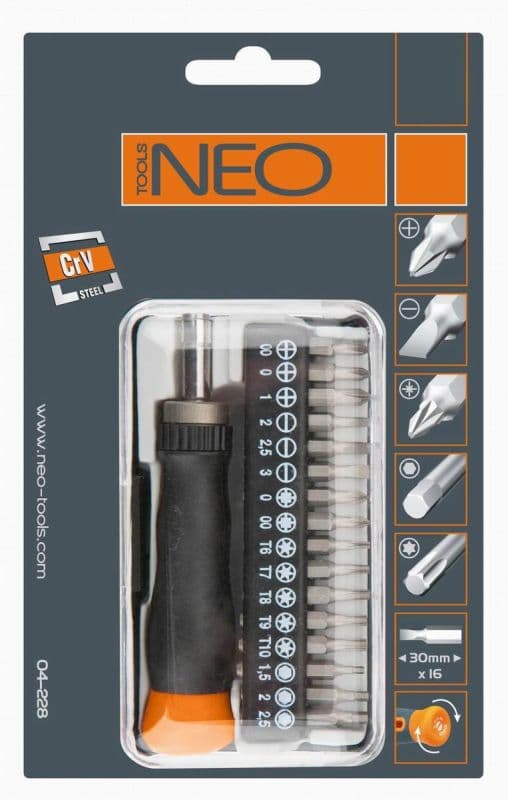 MŰSZERÉSZCSAV.KLT NEO 04-228 17 R