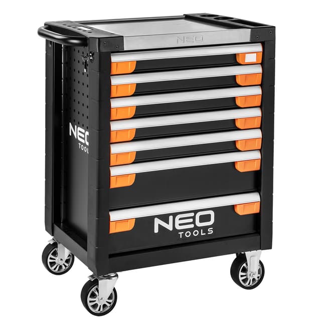 NEO Prémium Műhelykocsi 7 fiókkal, 810x465x980mm , szerszámkocsi (84-220)