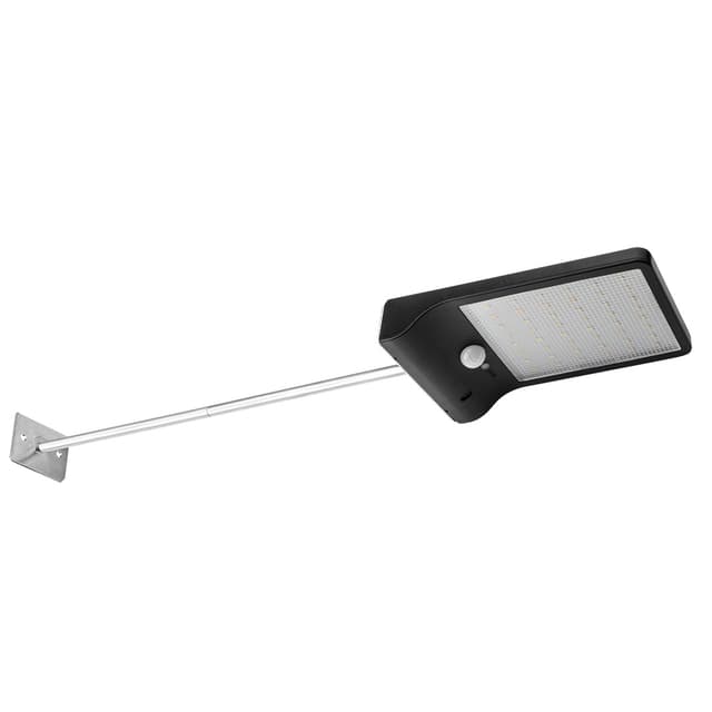 NEO Napelemes fali reflektor távirányítóval, mozgásérzékelő, SMD LED 450 lm (99-090)