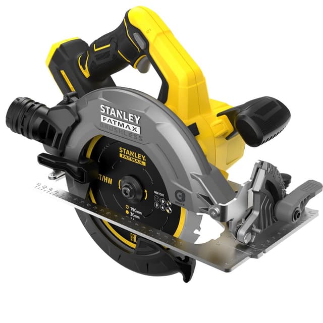 Stanley FatMax V20 akkumulátoros körfűrész, KEFE NÉLKÜLI (SFMCS550B)