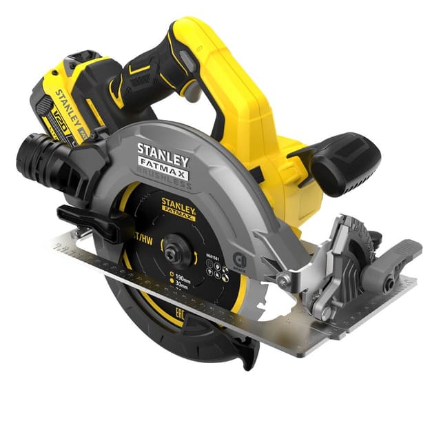 Stanley FatMax V20 akkumulátoros körfűrész, KEFE NÉLKÜLI (SFMCS550M2K)