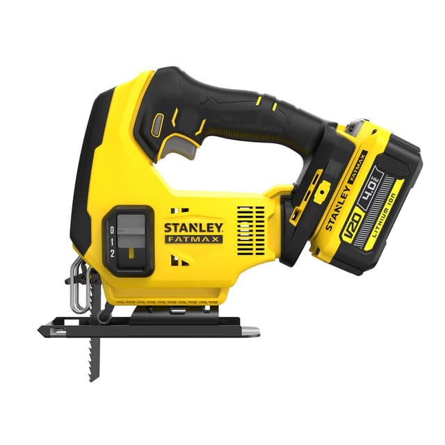 Stanley FatMax V20 akkumulátoros dekopírfűrész (SFMCS600M2K)