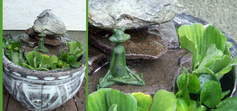 Csobogó , szökőkút, terasz dekoráció